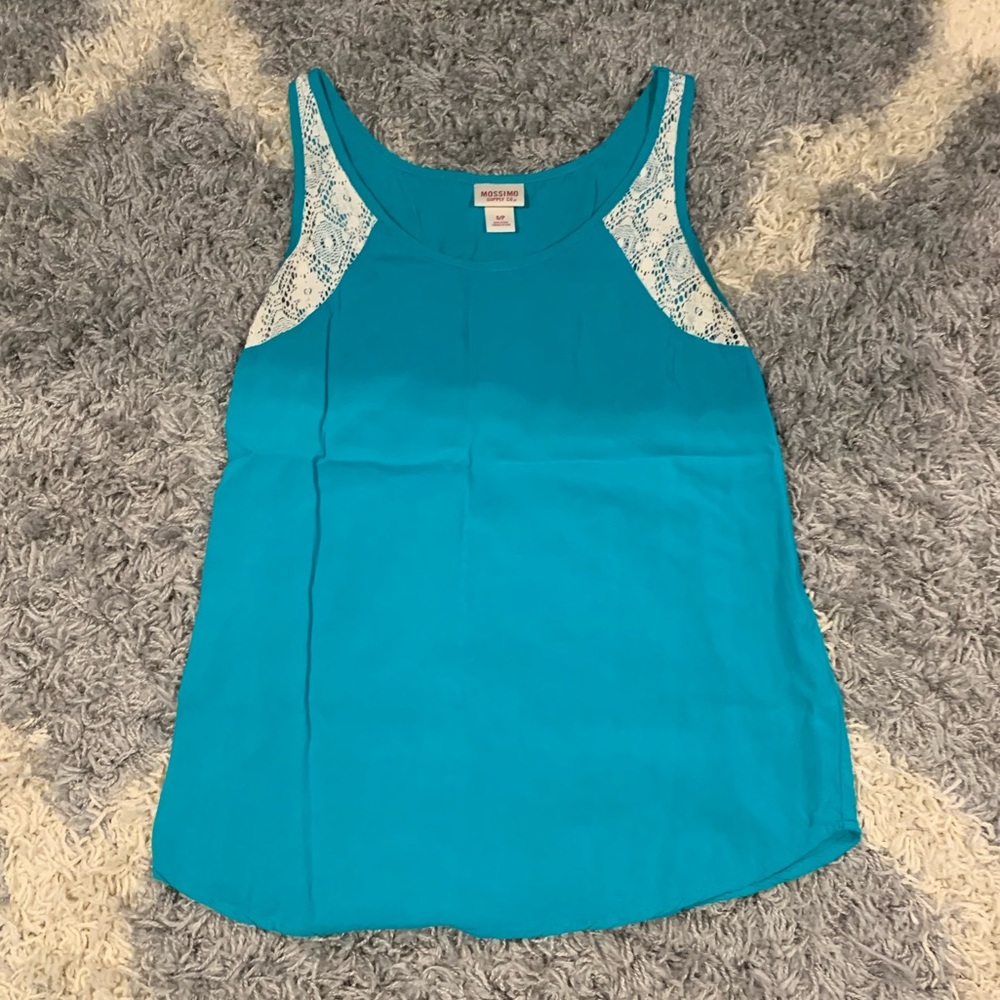 Mossimo Turquoise Tank